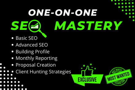 One-On-One SEO Mastery Course